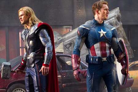 The-Avengers-Thor-Captain-America